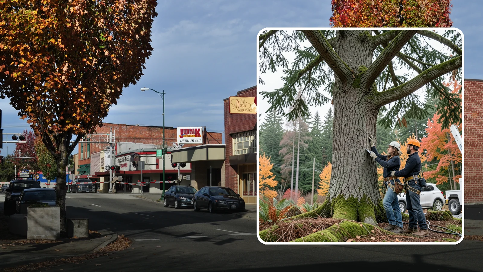 Tree appraisals in Puyallup, Pierce County, WA - The valuation of trees as property assets.