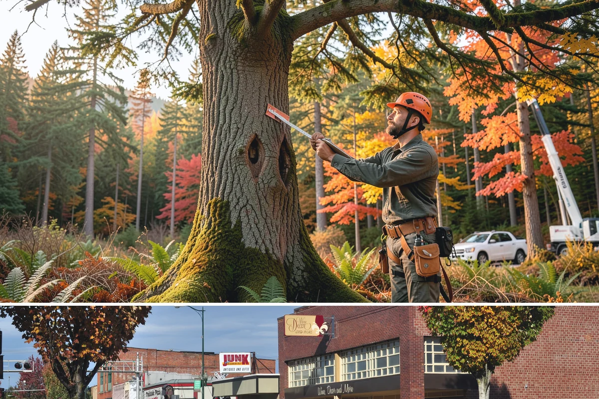 Tree appraisals in Puyallup, Pierce County, WA - Tree appraisals can be performed year-round in the Puget Sound climate but may require specific timing to assess hidden defects...