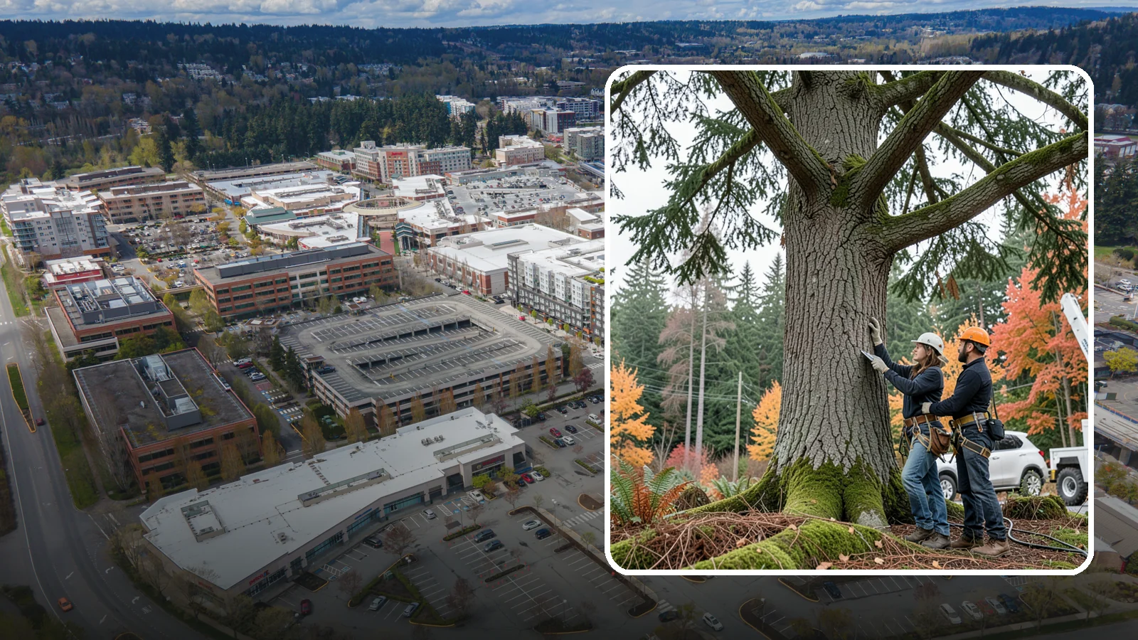 Tree appraisals in Redmond, King County, WA - The valuation of trees as property assets.