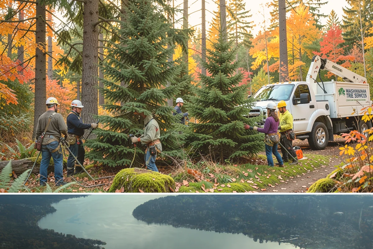 Tree appraisals in Sammamish, King County, WA - Tree appraisals can be performed year-round in the Puget Sound climate but may require specific timing to assess hidden defects...