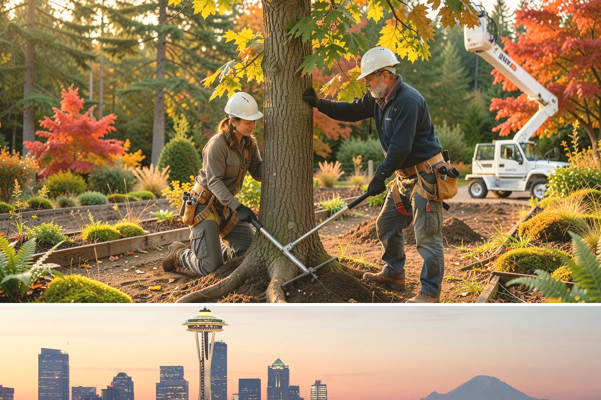 Tree appraisals in Seattle, King County, WA - Tree appraisals can be performed year-round in the Puget Sound climate but may require specific timing to assess hidden defects...