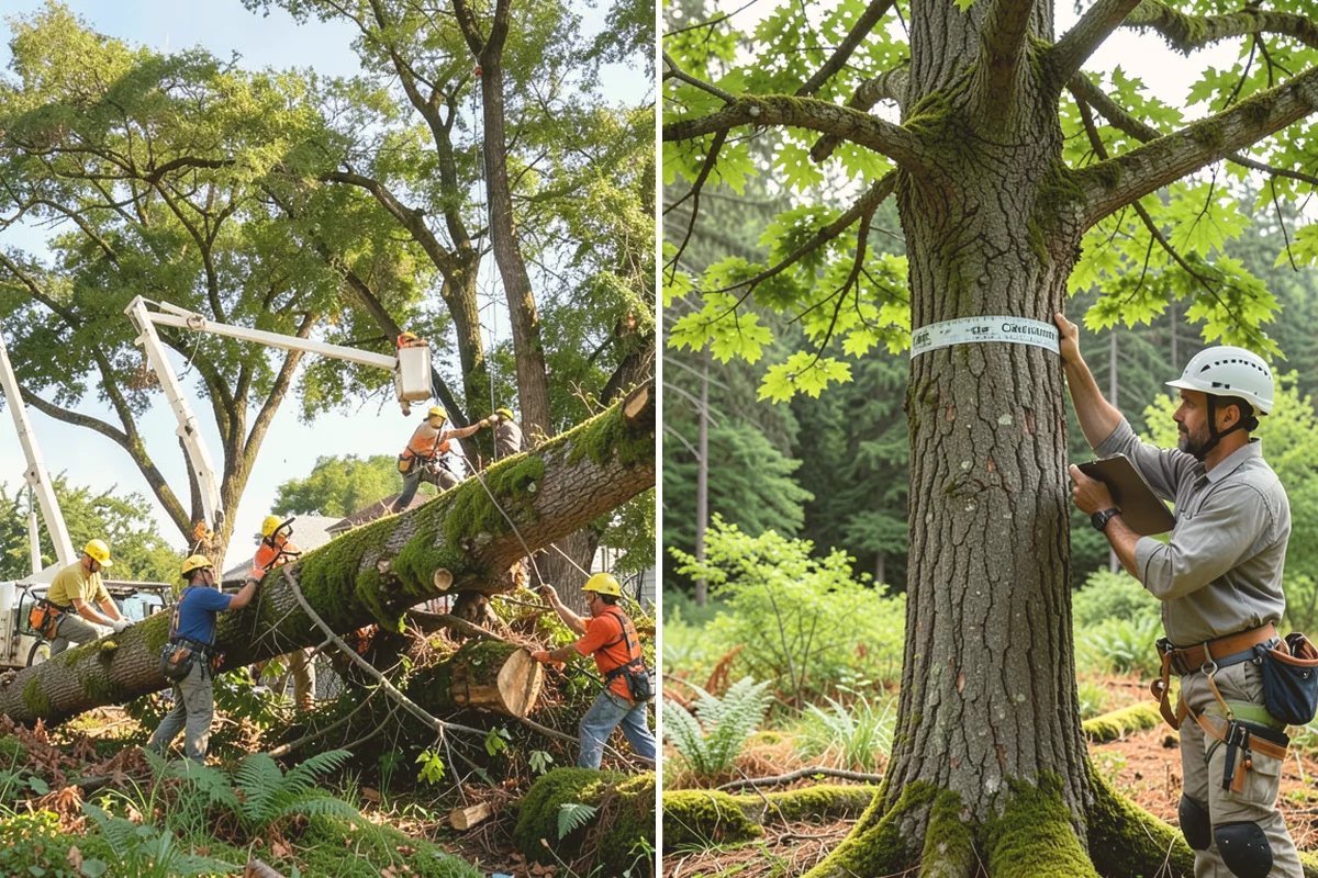 Tree appraisals in Snohomish, Snohomish County, WA - Gather site and tree information