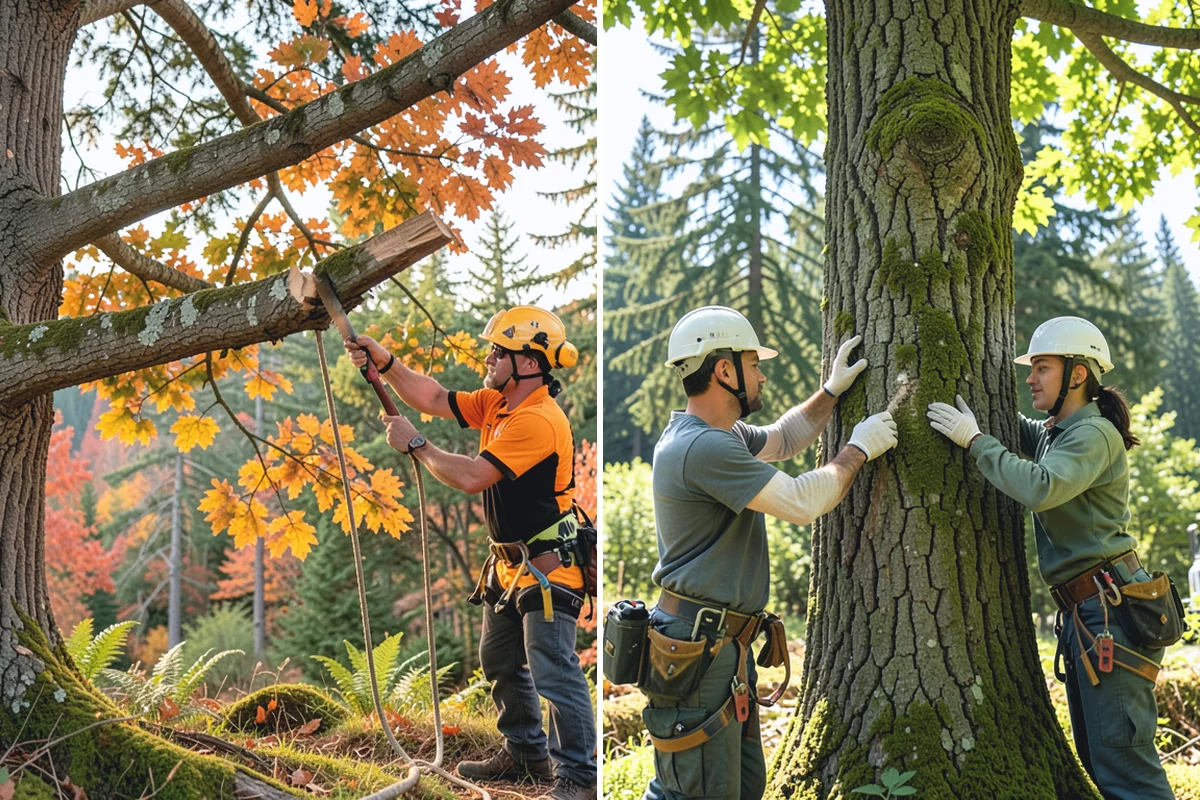 Tree appraisals in South Prairie, Pierce County, WA - Gather site and tree information