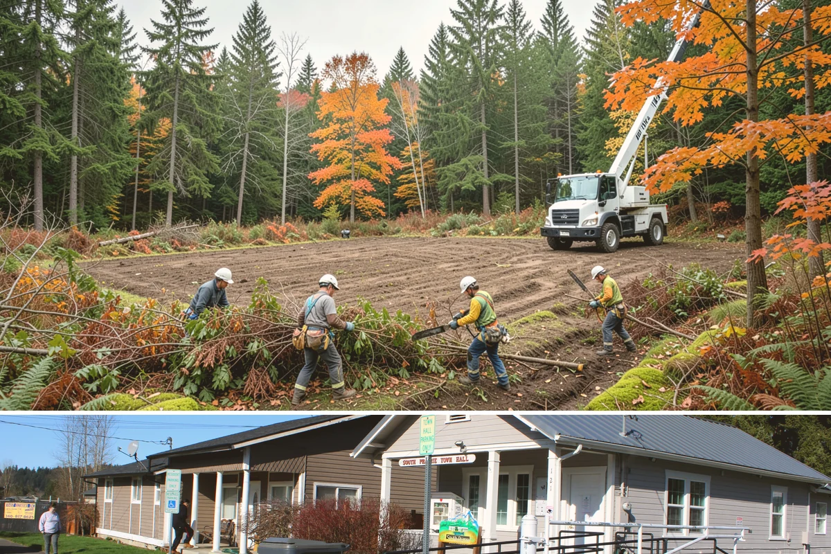 Tree appraisals in South Prairie, Pierce County, WA - Tree appraisals can be performed year-round in the Puget Sound climate but may require specific timing to assess hidden defects...