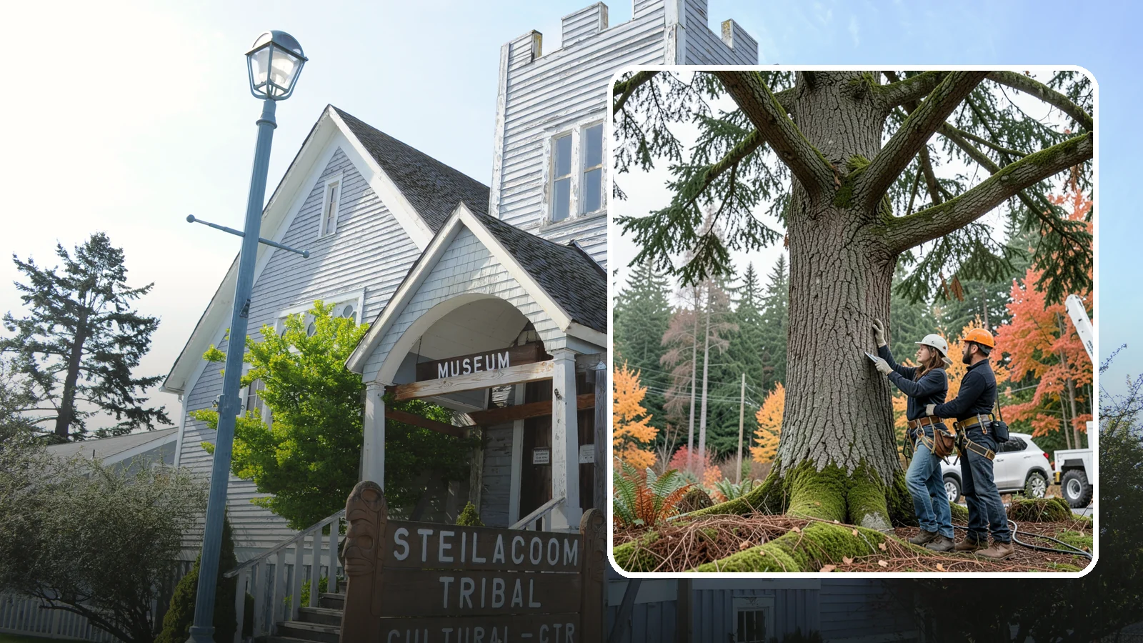 Tree appraisals in Steilacoom, Pierce County, WA - The valuation of trees as property assets.