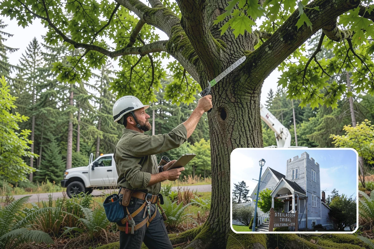Tree appraisals in Steilacoom, Pierce County, WA - Provides expert, objective guidance