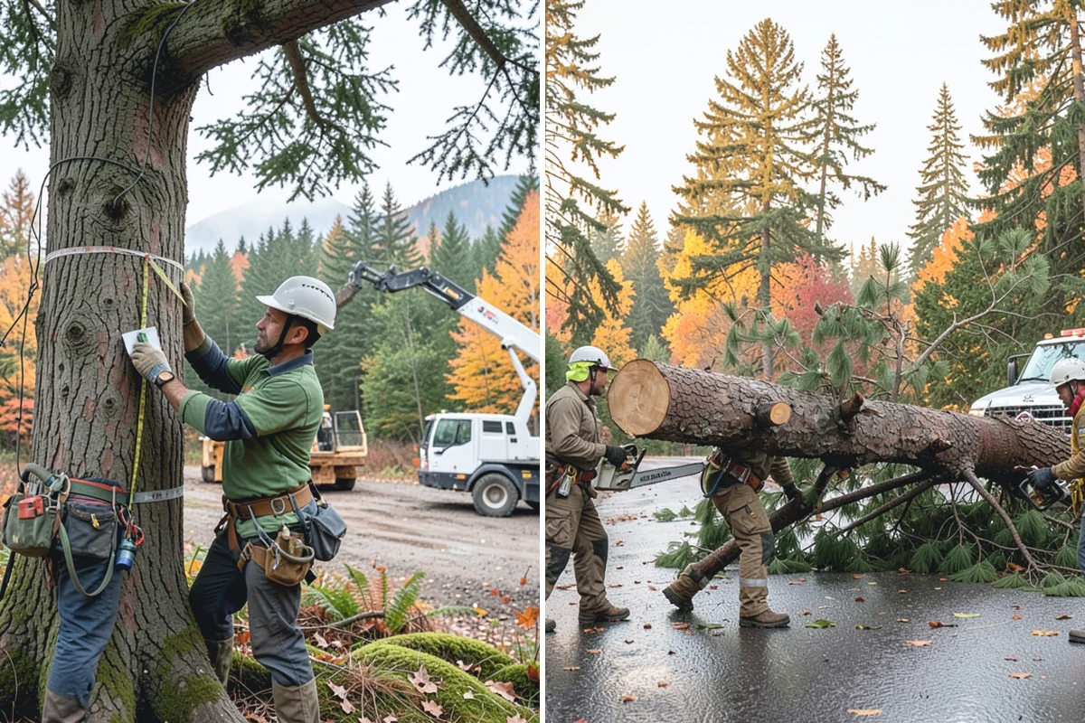 Tree appraisals in Sumner, Pierce County, WA - Gather site and tree information