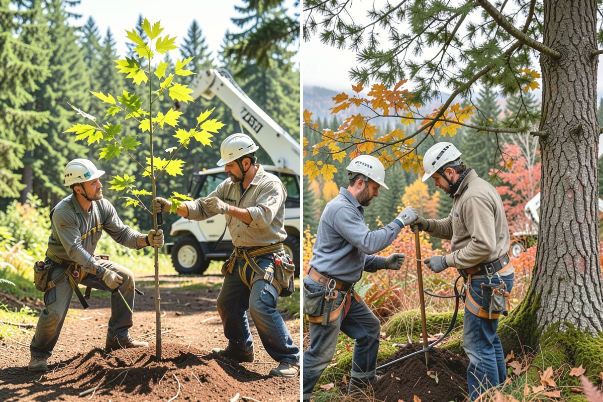 Tree appraisals in Tacoma, Pierce County, WA - Gather site and tree information