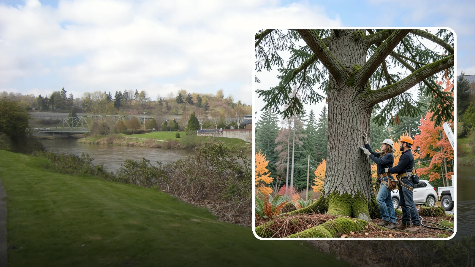 Tree appraisals in Tukwila, King County, WA - The valuation of trees as property assets.
