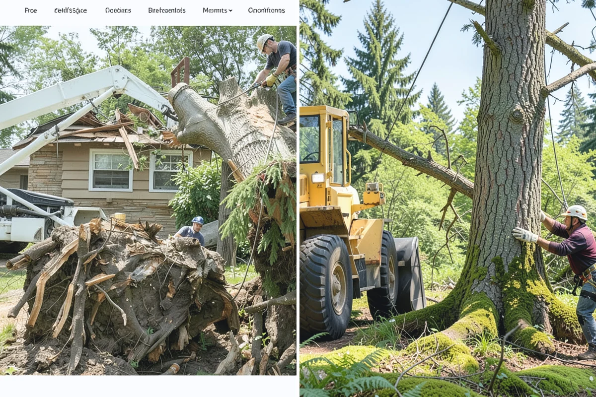 Tree appraisals in Wilkeson, Pierce County, WA - Gather site and tree information