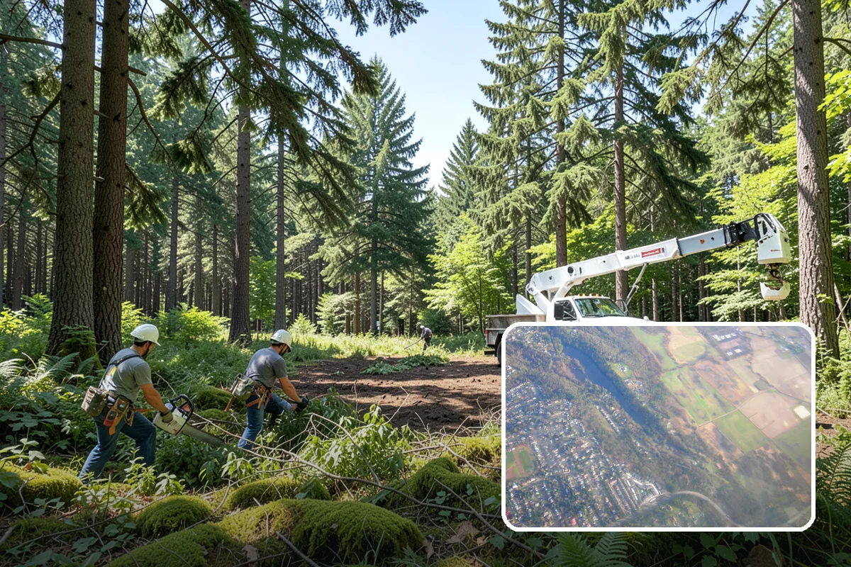 Tree bracing in Algona, King County, WA - Reduces the risk of limb or stem failure