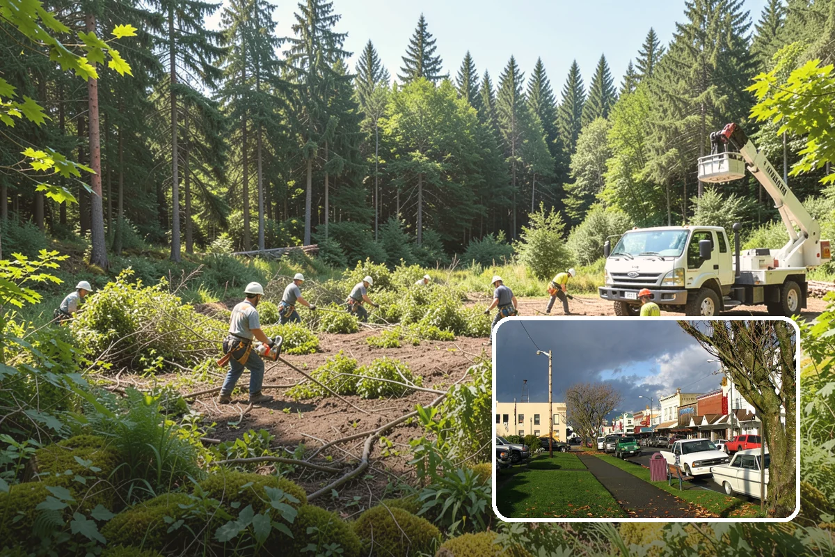 Tree bracing in Arlington, Snohomish County, WA - Reduces the risk of limb or stem failure