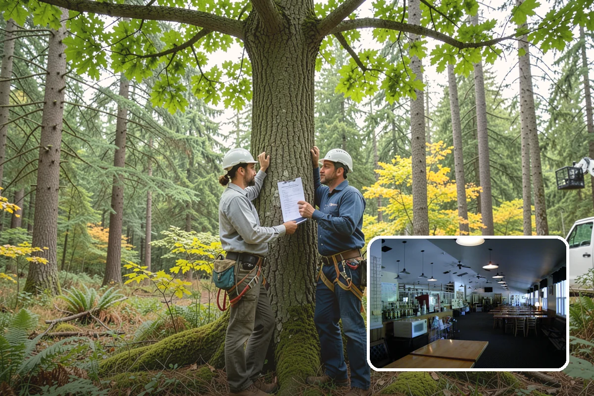 Tree bracing in Black Diamond, King County, WA - Reduces the risk of limb or stem failure