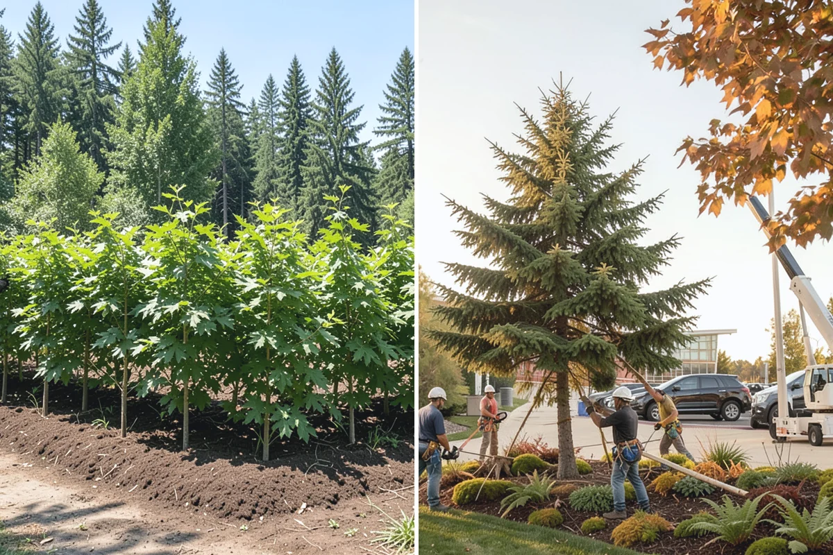 Tree bracing in Bonney Lake, Pierce County, WA - Assess structural defects and load paths