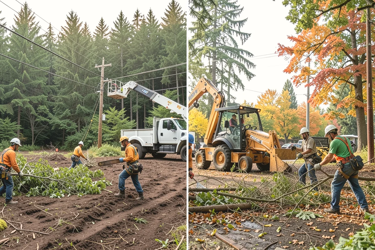 Tree bracing in Burlington, Skagit County, WA - Assess structural defects and load paths