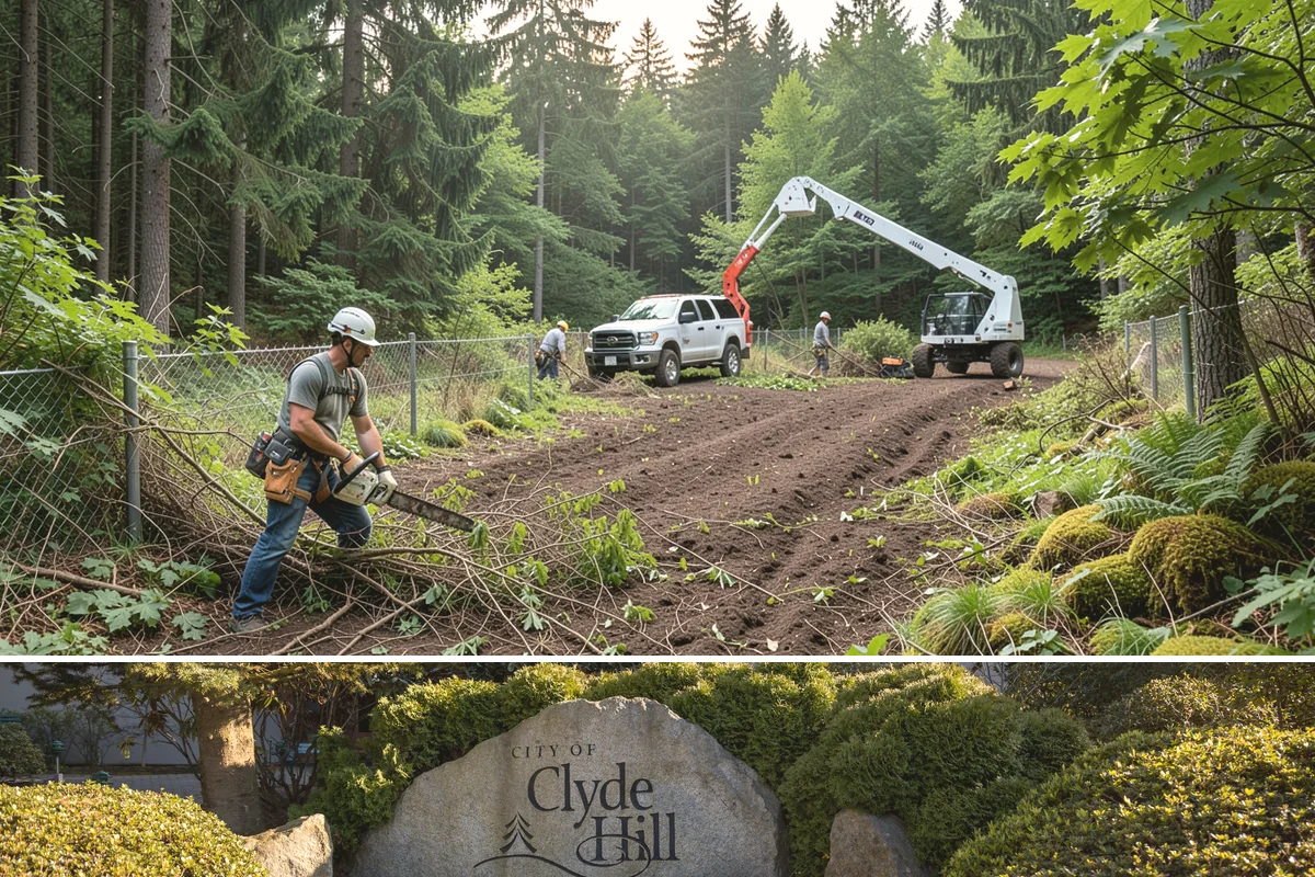 Tree bracing in Clyde Hill, King County, WA - Work is performed year-round but typically scheduled when trees have full foliage to assess load paths accurately