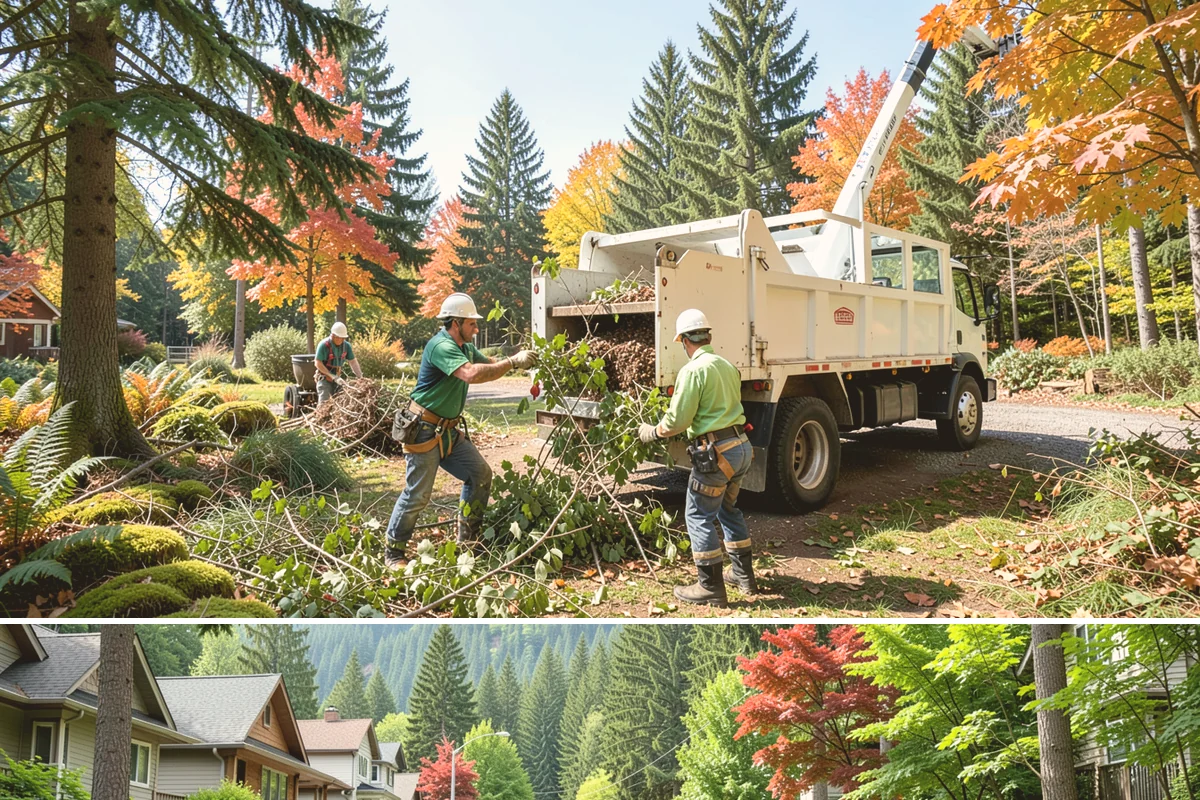 Tree bracing in Darrington, Snohomish County, WA - Work is performed year-round but typically scheduled when trees have full foliage to assess load paths accurately