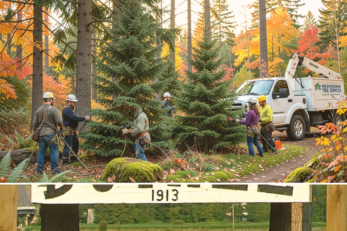 Tree bracing in Duvall, King County, WA - Work is performed year-round but typically scheduled when trees have full foliage to assess load paths accurately