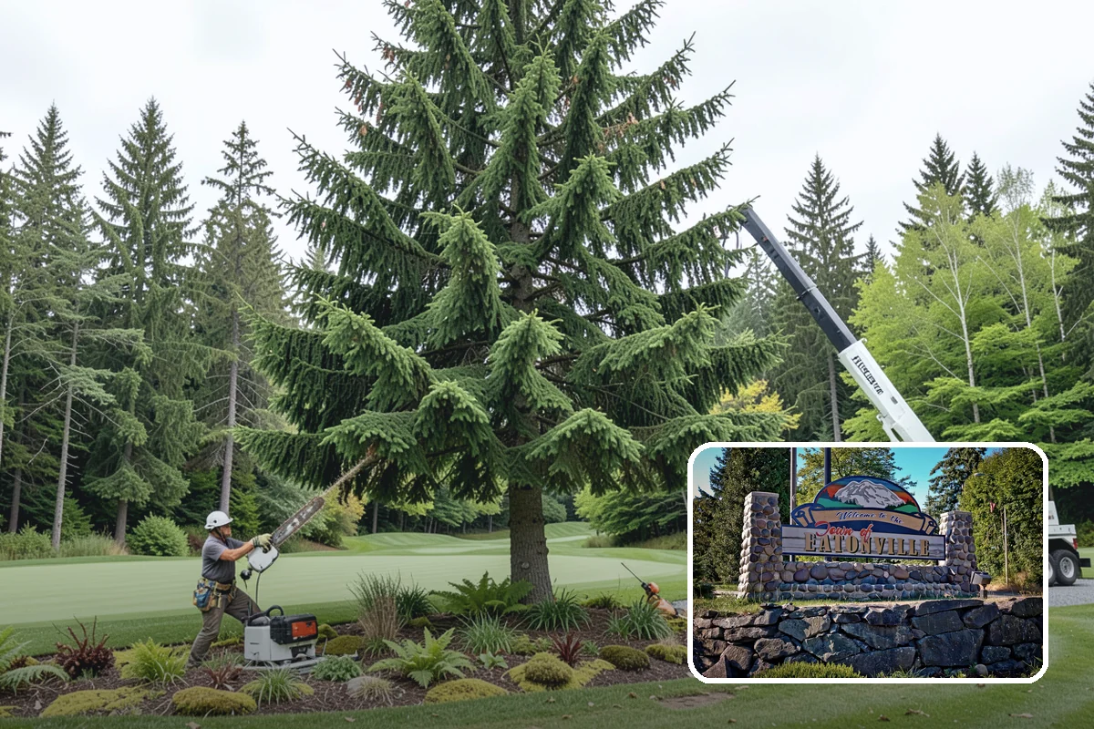 Tree bracing in Eatonville, Pierce County, WA - Reduces the risk of limb or stem failure