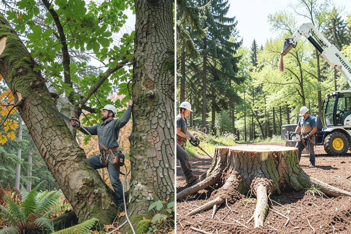 Tree bracing in Gold Bar, Snohomish County, WA - Assess structural defects and load paths
