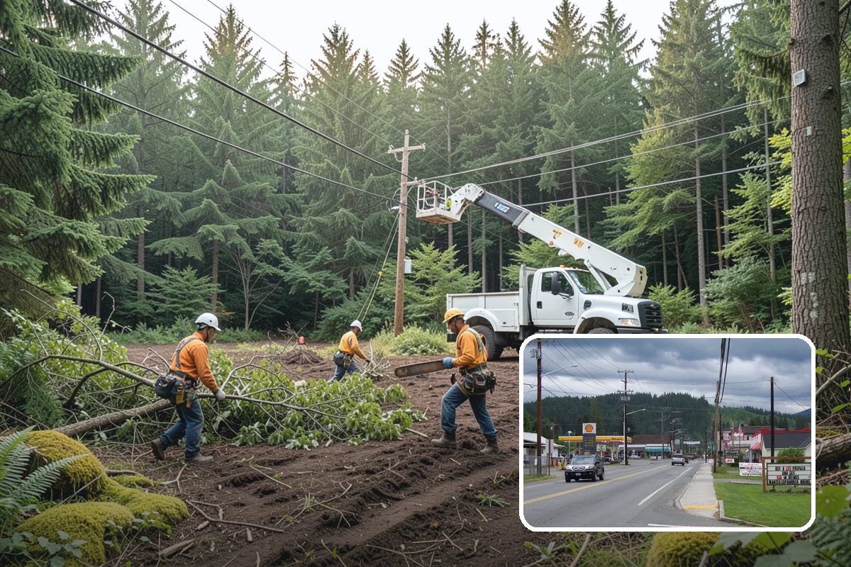 Tree bracing in Granite Falls, Snohomish County, WA - Reduces the risk of limb or stem failure