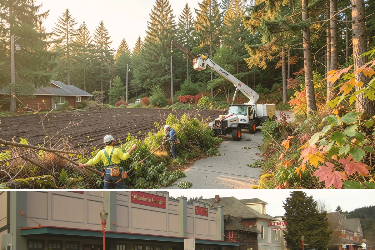 Tree bracing in Issaquah, King County, WA - Work is performed year-round but typically scheduled when trees have full foliage to assess load paths accurately