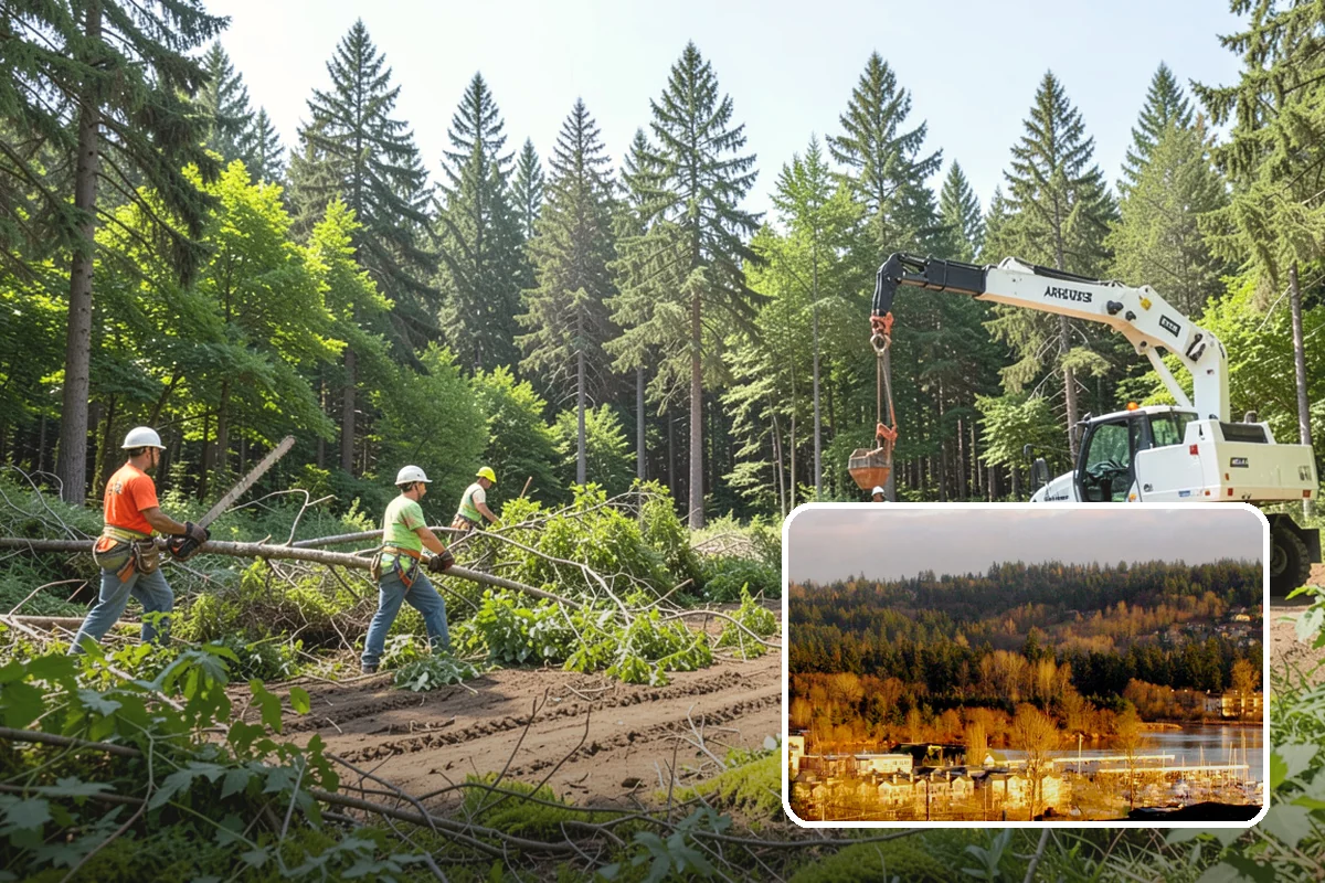 Tree bracing in Kenmore, King County, WA - Reduces the risk of limb or stem failure