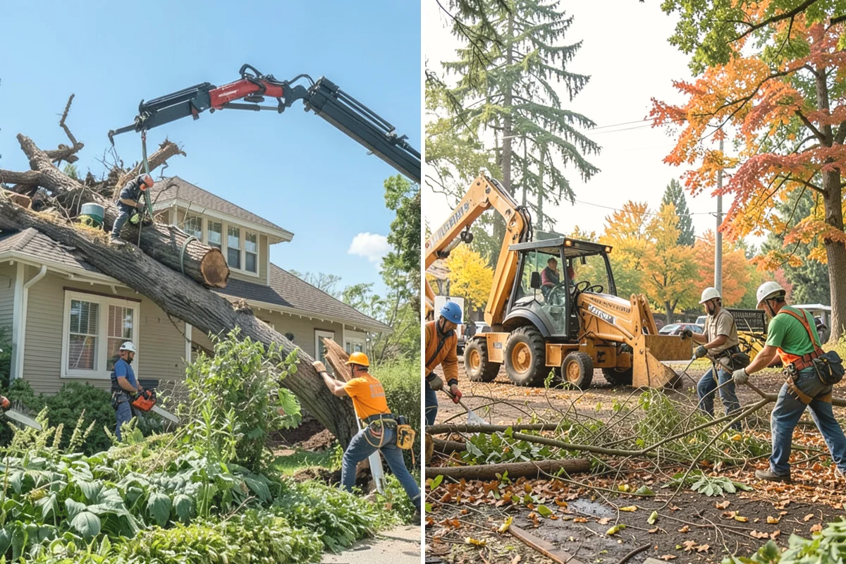 Tree bracing in Lake Stevens, Snohomish County, WA - Assess structural defects and load paths
