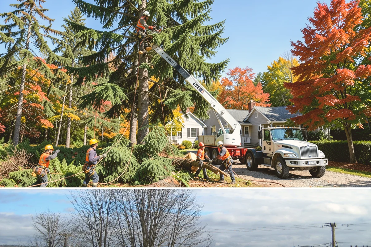 Tree bracing in Langley, Island County, WA - Work is performed year-round but typically scheduled when trees have full foliage to assess load paths accurately