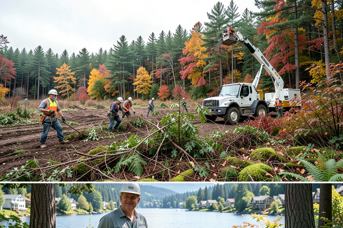 Tree bracing in Milton, King County, WA - Work is performed year-round but typically scheduled when trees have full foliage to assess load paths accurately