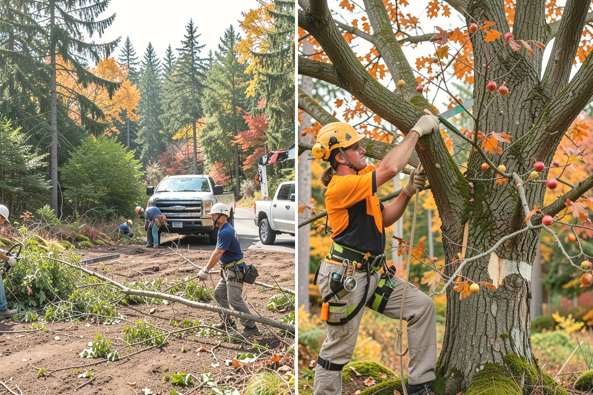 Tree bracing in Oak Harbor, Island County, WA - Assess structural defects and load paths