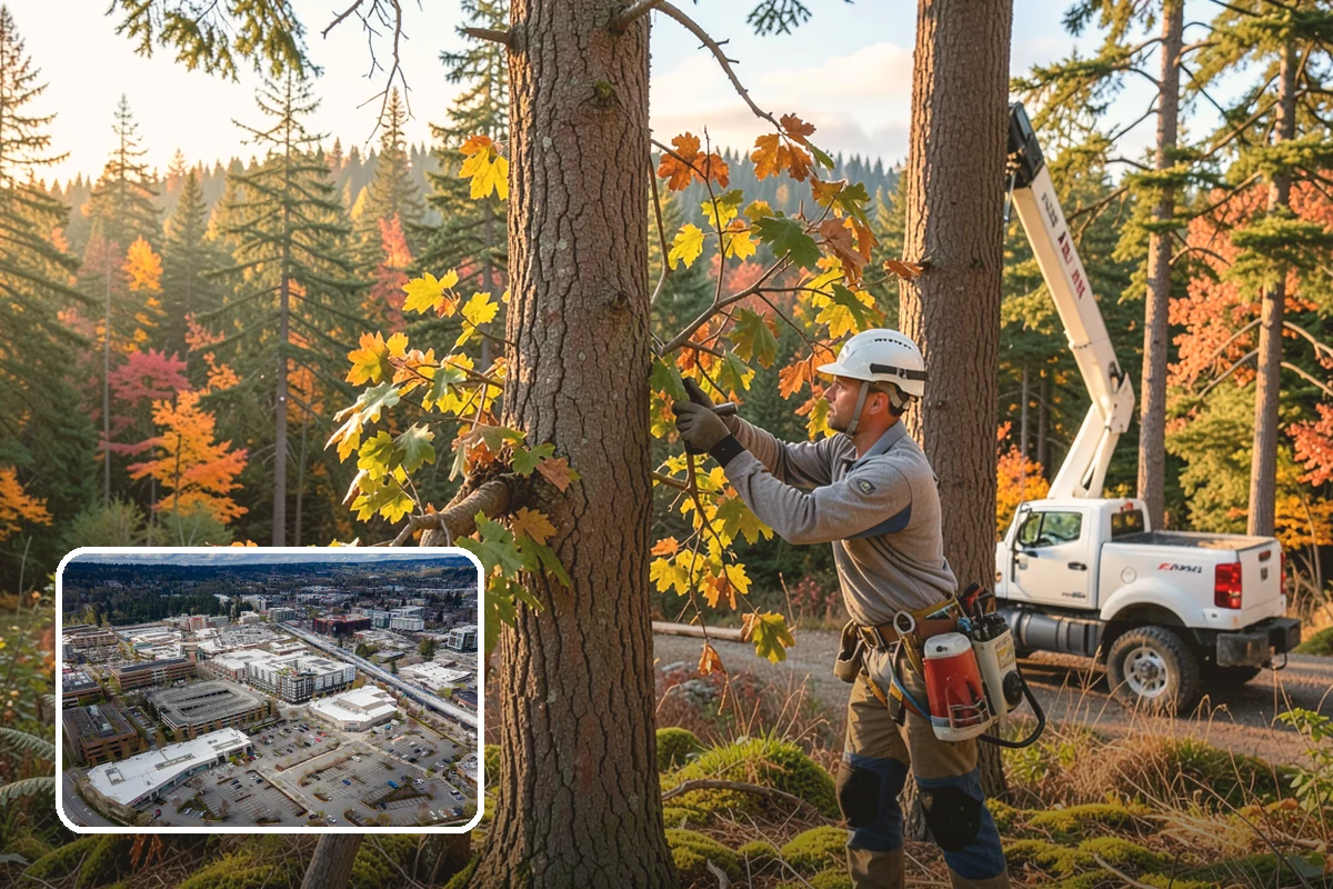 Tree bracing in Redmond, King County, WA - Reduces the risk of limb or stem failure
