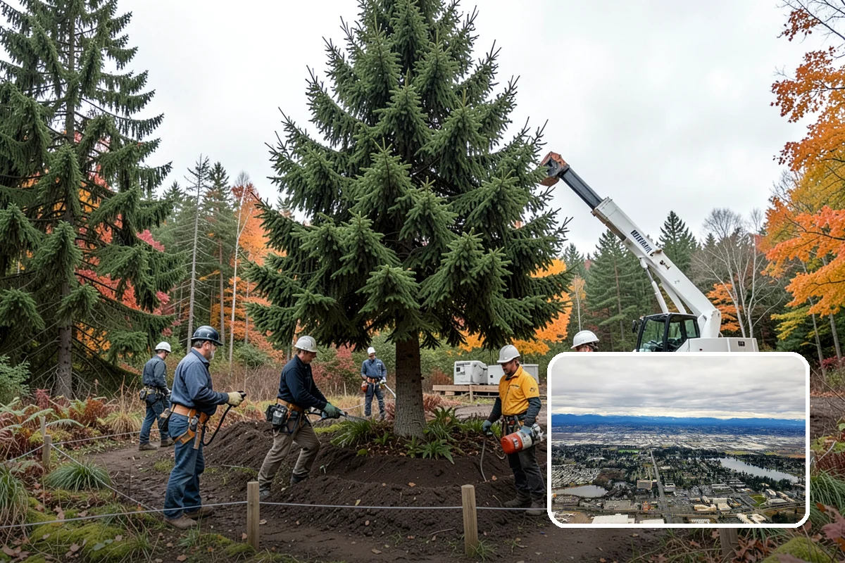 Tree bracing in SeaTac, King County, WA - Reduces the risk of limb or stem failure