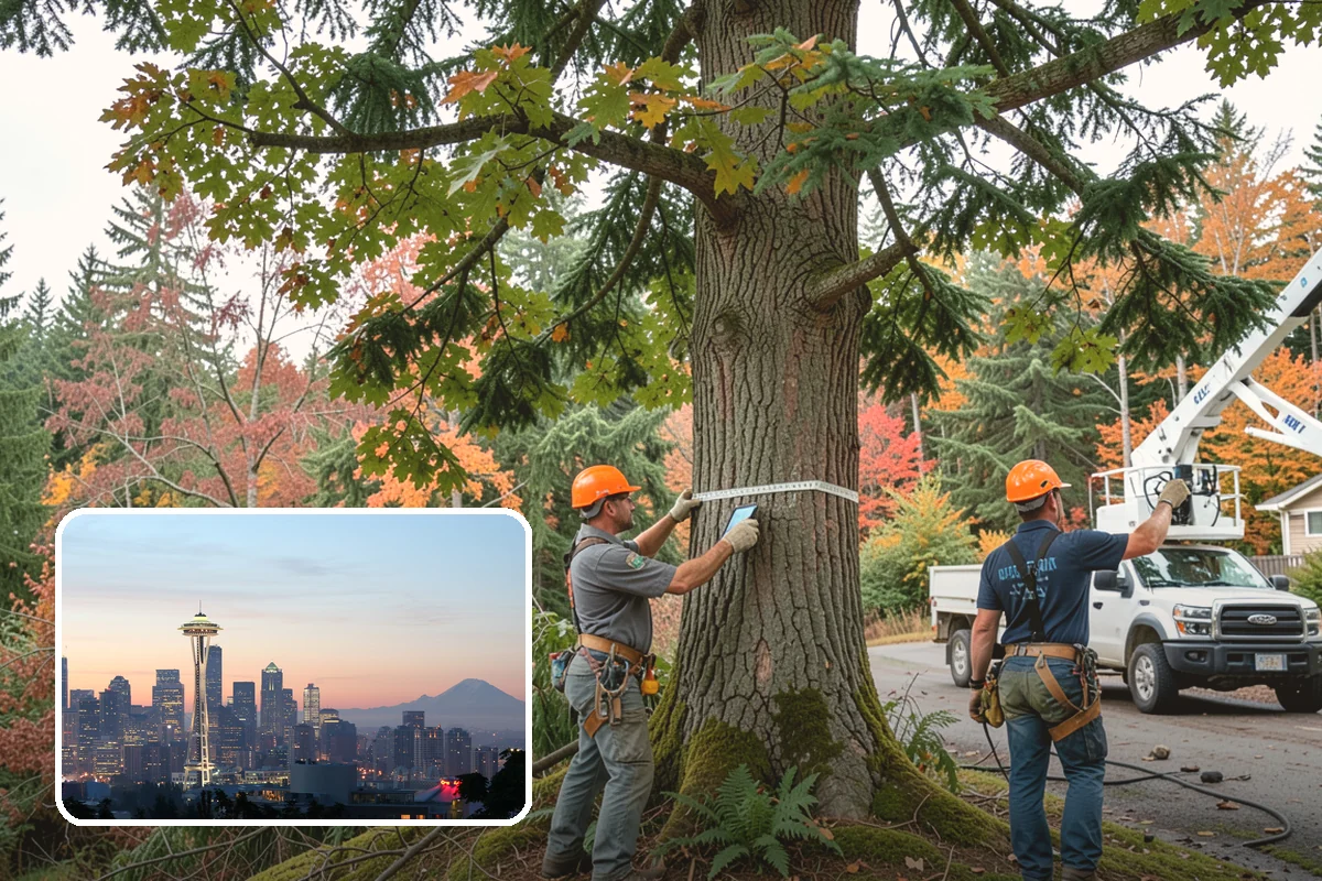 Tree bracing in Seattle, King County, WA - Reduces the risk of limb or stem failure