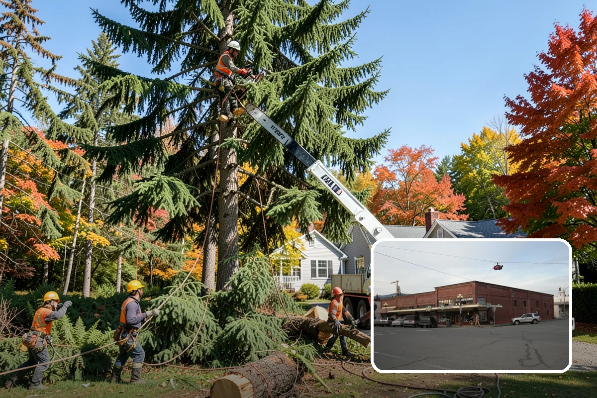 Tree bracing in Sedro-Woolley, Skagit County, WA - Reduces the risk of limb or stem failure