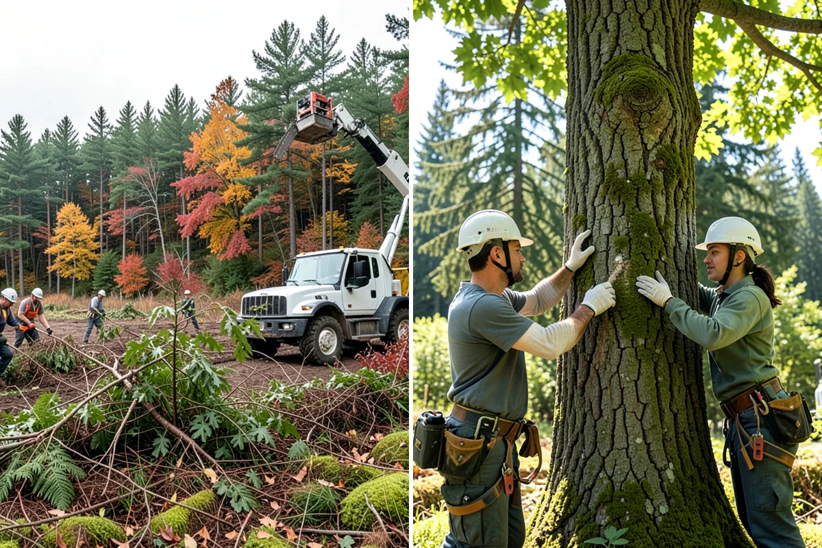 Tree bracing in Sedro-Woolley, Skagit County, WA - Assess structural defects and load paths