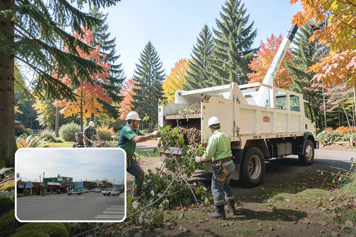 Tree bracing in Stanwood, Snohomish County, WA - Reduces the risk of limb or stem failure