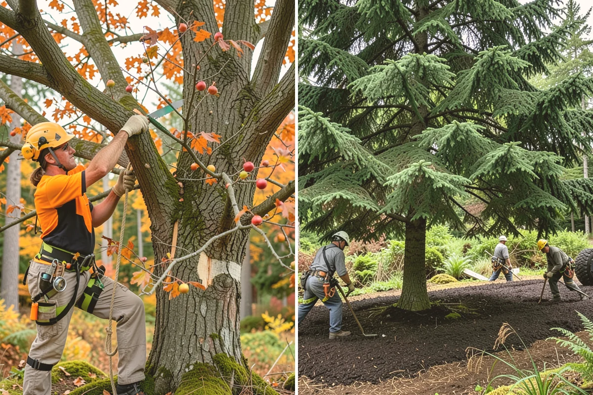 Tree bracing in Stanwood, Snohomish County, WA - Assess structural defects and load paths