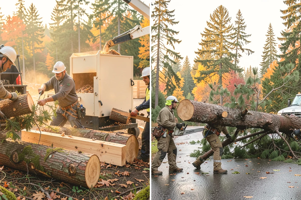 Tree bracing in Steilacoom, Pierce County, WA - Assess structural defects and load paths