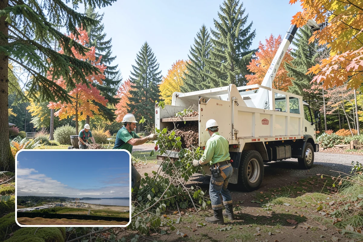Tree bracing in University Place, Pierce County, WA - Reduces the risk of limb or stem failure
