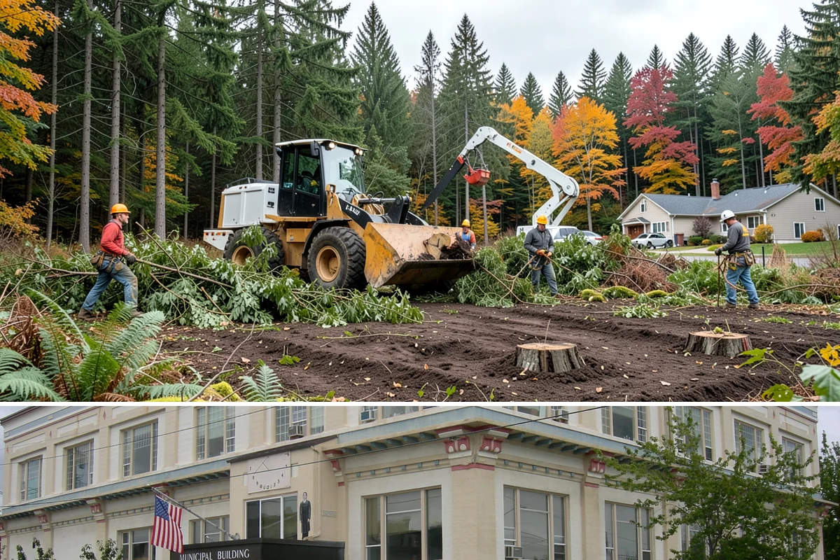 Tree debris removal in Anacortes, Skagit County, WA - This service is most frequently needed during fall through spring when storm events are common in Puget Sound weather patterns...