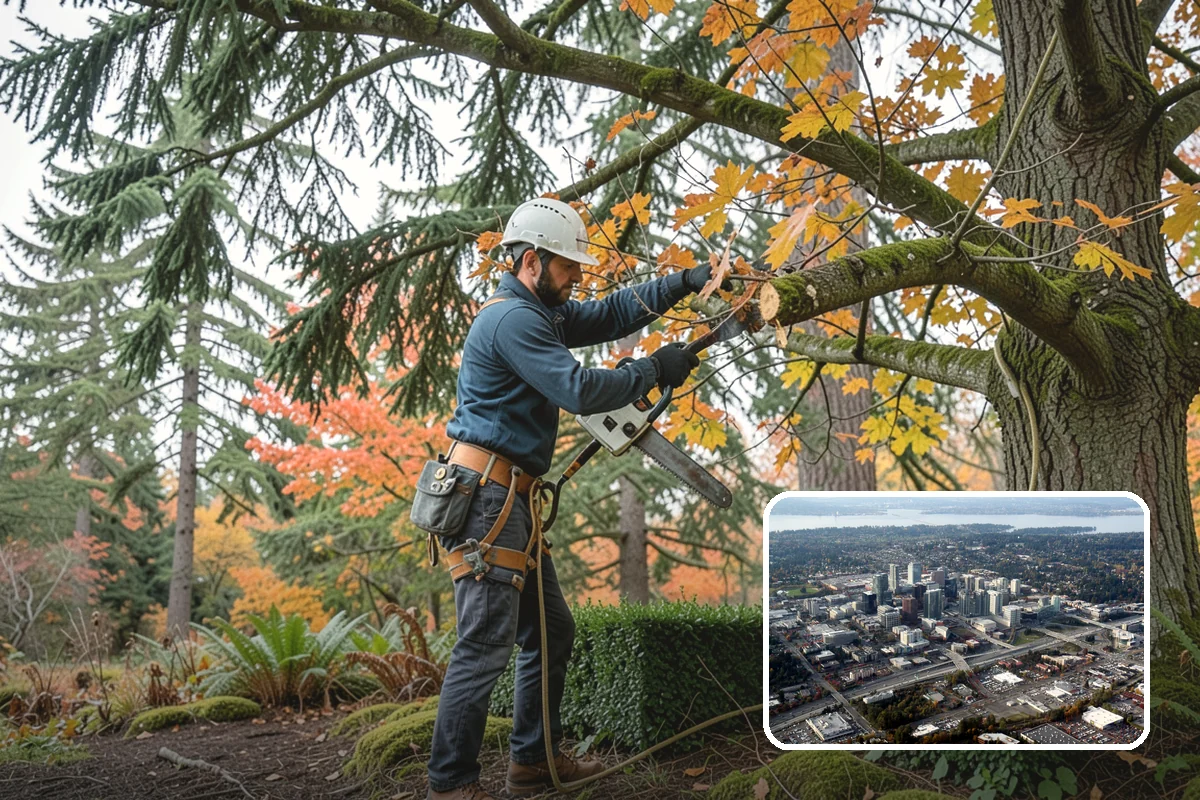 Tree debris removal in Bellevue, King County, WA - Restores safety and access quickly