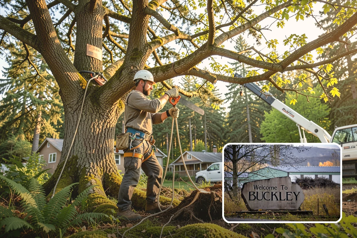 Tree debris removal in Buckley, Pierce County, WA - Restores safety and access quickly