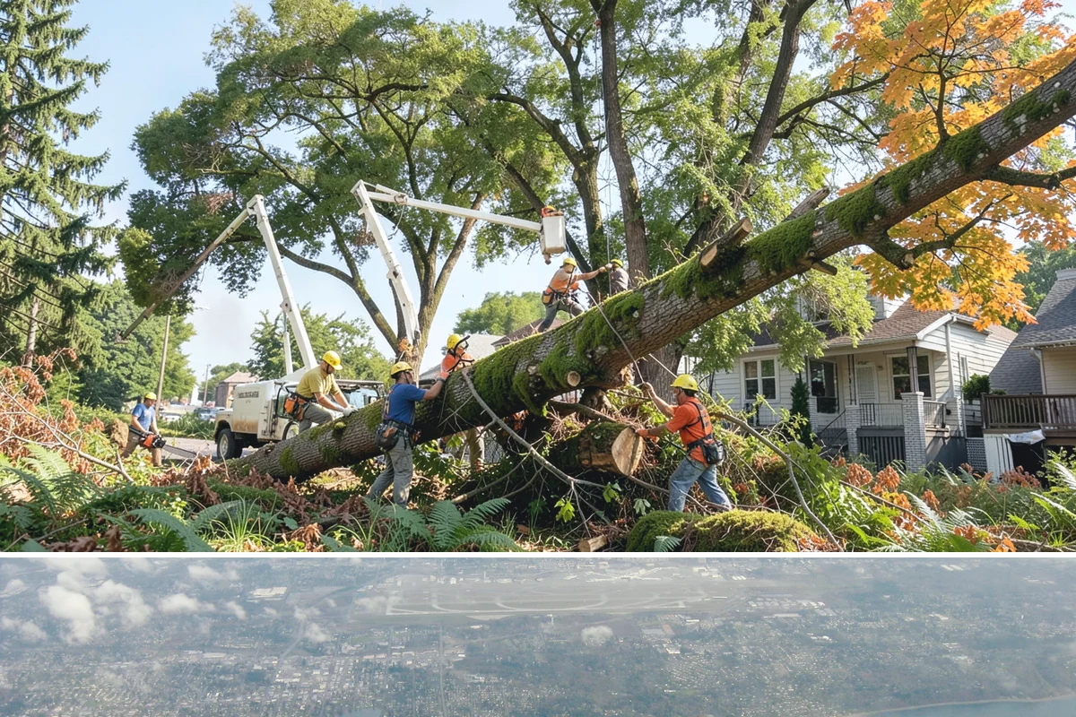 Tree debris removal in Burien, King County, WA - This service is most frequently needed during fall through spring when storm events are common in Puget Sound weather patterns...