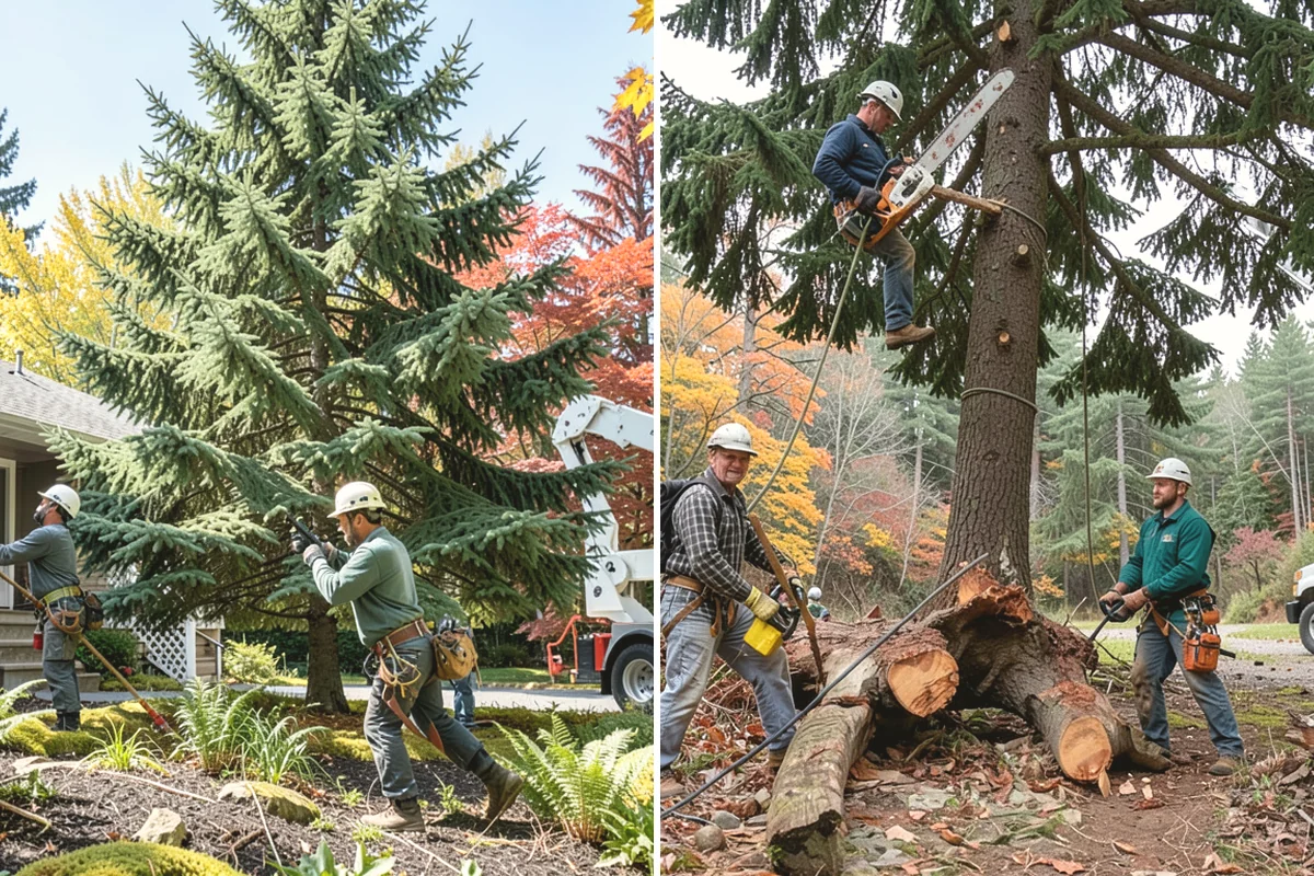 Tree debris removal in Burlington, Skagit County, WA - Assess damage and immediate hazards