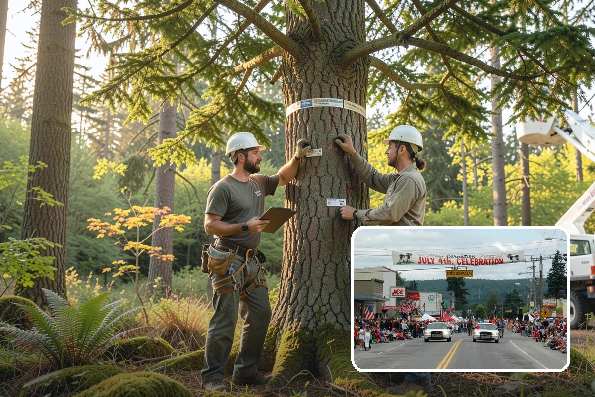 Tree debris removal in Carnation, King County, WA - Restores safety and access quickly
