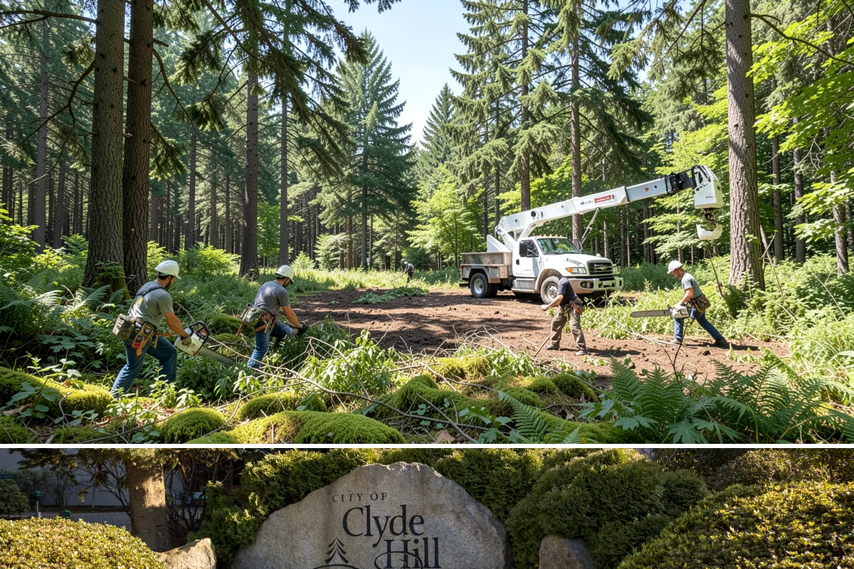 Tree debris removal in Clyde Hill, King County, WA - This service is most frequently needed during fall through spring when storm events are common in Puget Sound weather patterns...