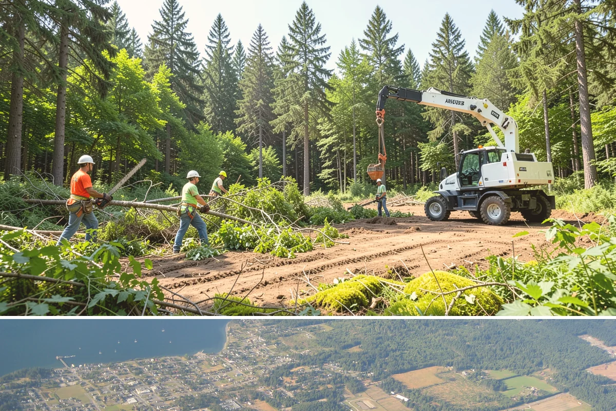 Tree debris removal in Coupeville, Island County, WA - This service is most frequently needed during fall through spring when storm events are common in Puget Sound weather patterns...