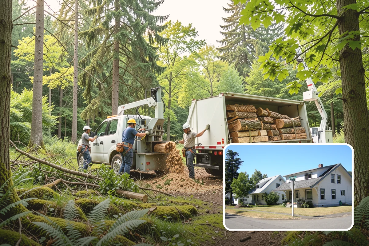 Tree debris removal in DuPont, Pierce County, WA - Restores safety and access quickly