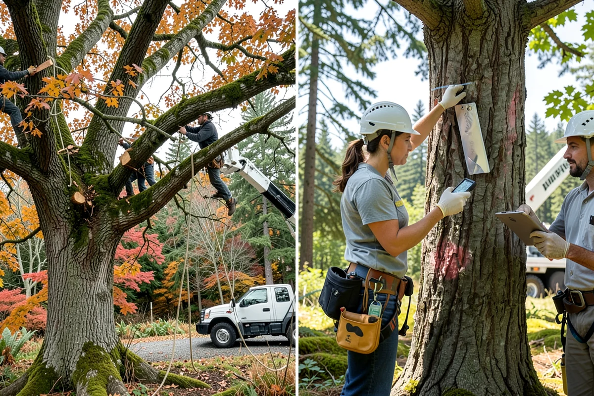 Tree debris removal in Everett, Snohomish County, WA - Assess damage and immediate hazards